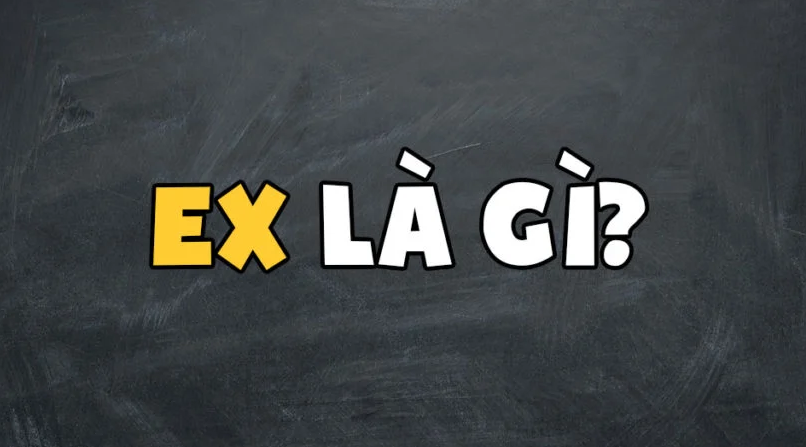 Ex trong tiếng Anh có nghĩa là gì