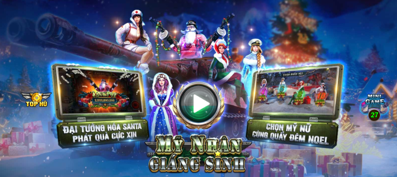 Trò chơi mỹ nhân giáng sinh được săn đón tại B52club