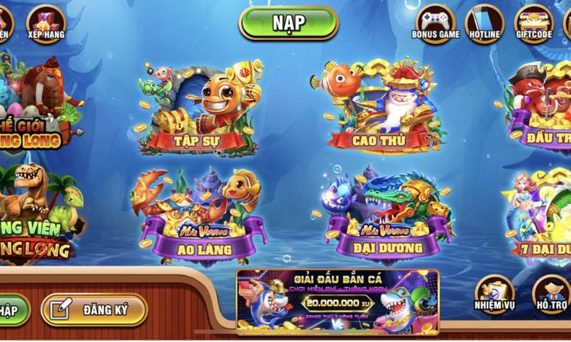 Khám phá game bắn cá ăn tiền